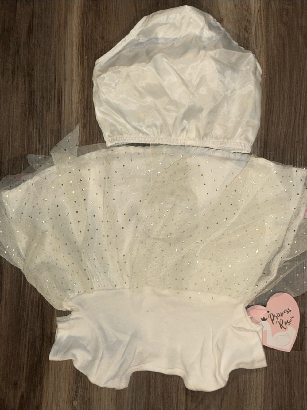 Princess Rose Hello Lovely White Tulle Tutu Bubble Dress NWT 6-9 Months - Picture 8 of 8